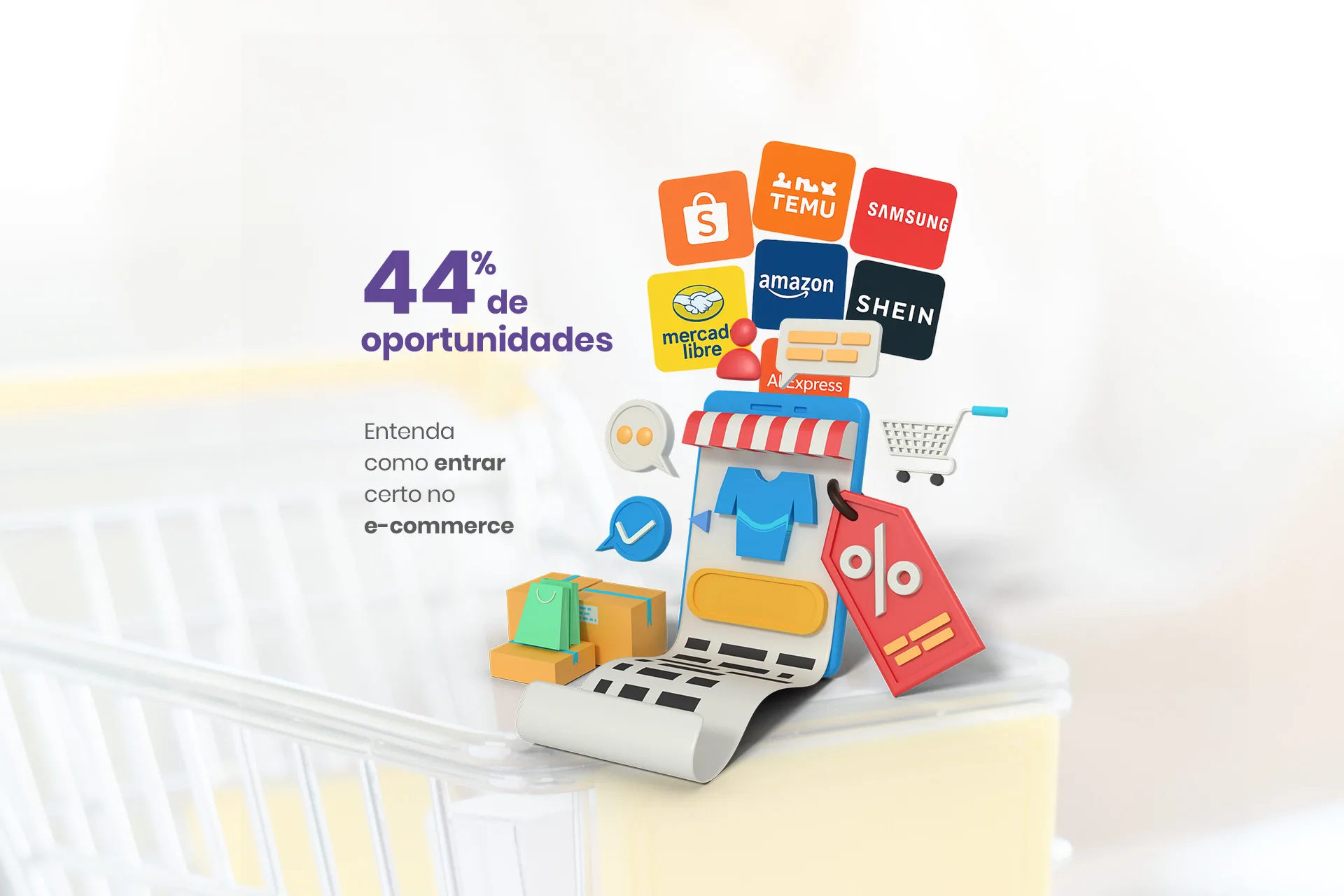 44% do e-commerce brasileiro ainda está aberto — e não é só para quem vende produtos