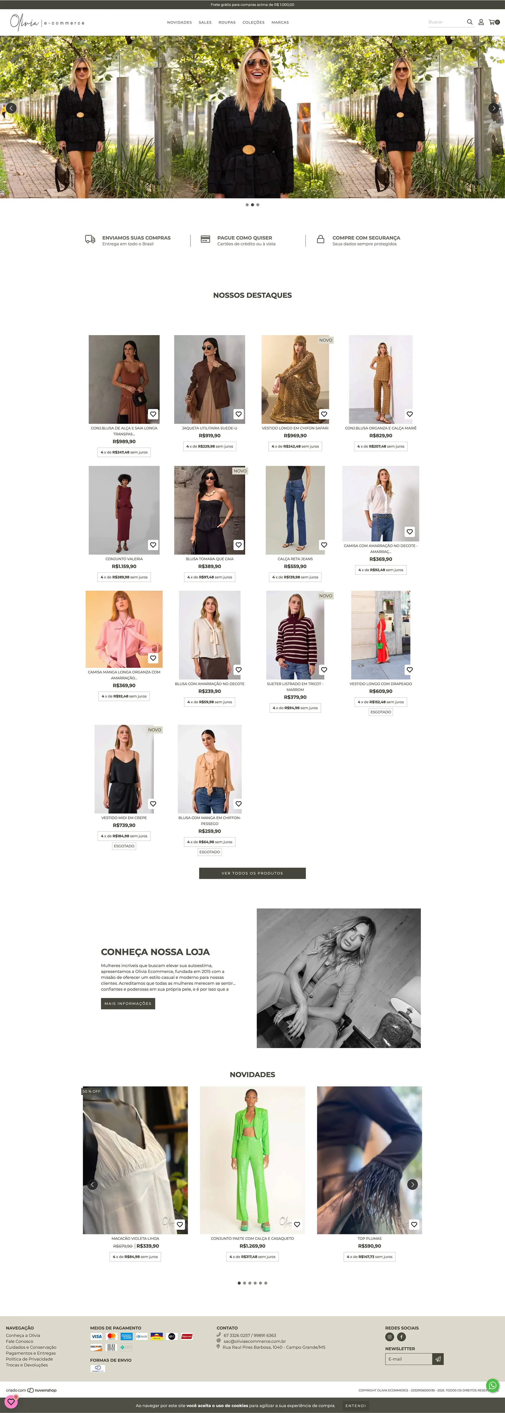 Olívia Ecommerce